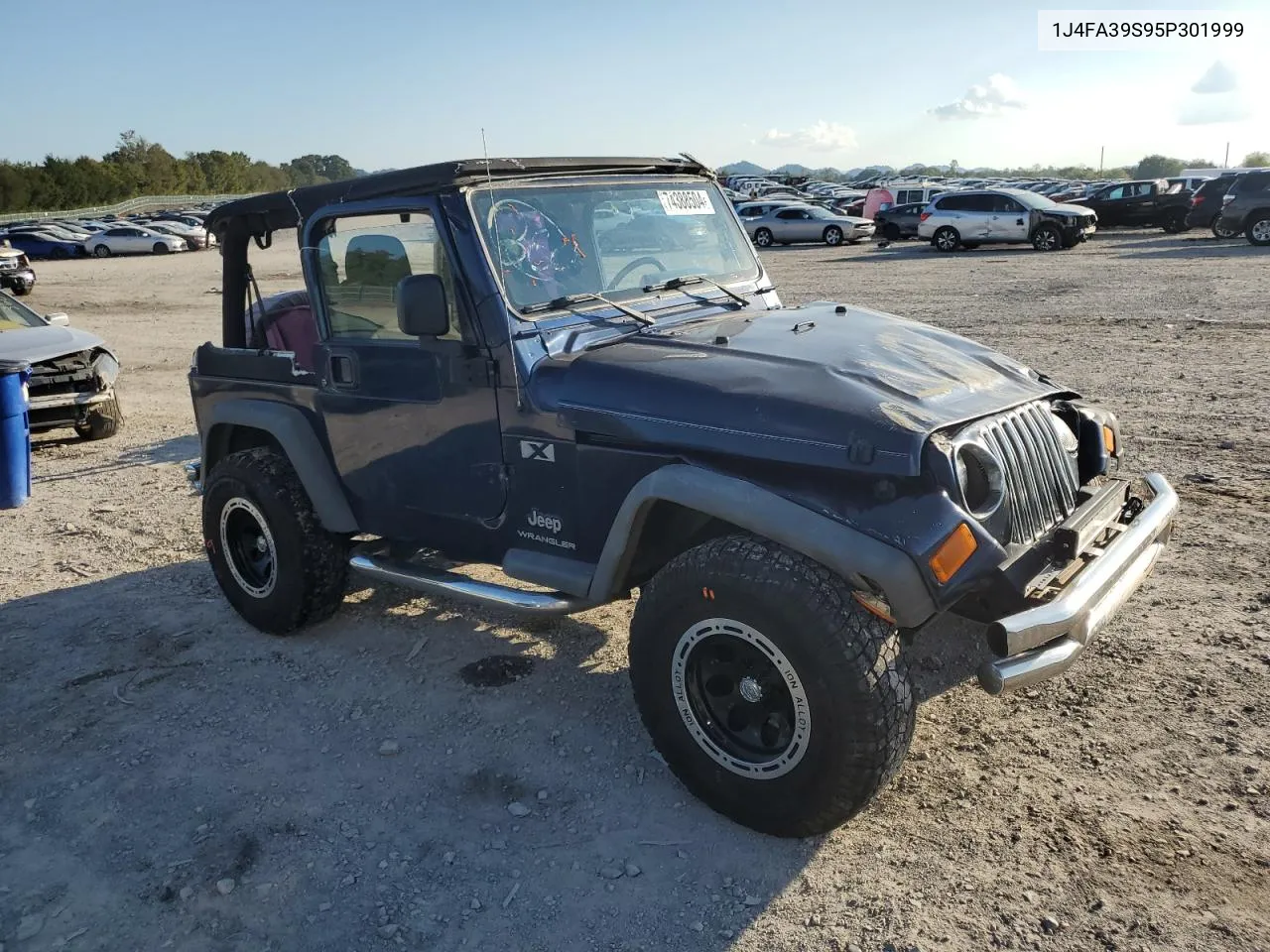 2005 Jeep Wrangler X VIN: 1J4FA39S95P301999 Lot: 74388504