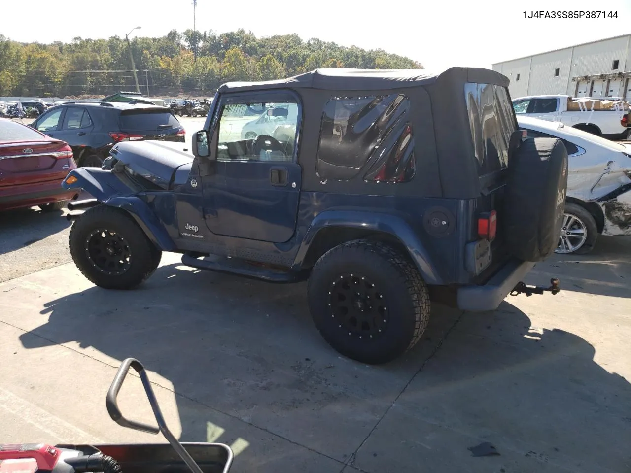 2005 Jeep Wrangler X VIN: 1J4FA39S85P387144 Lot: 77111444