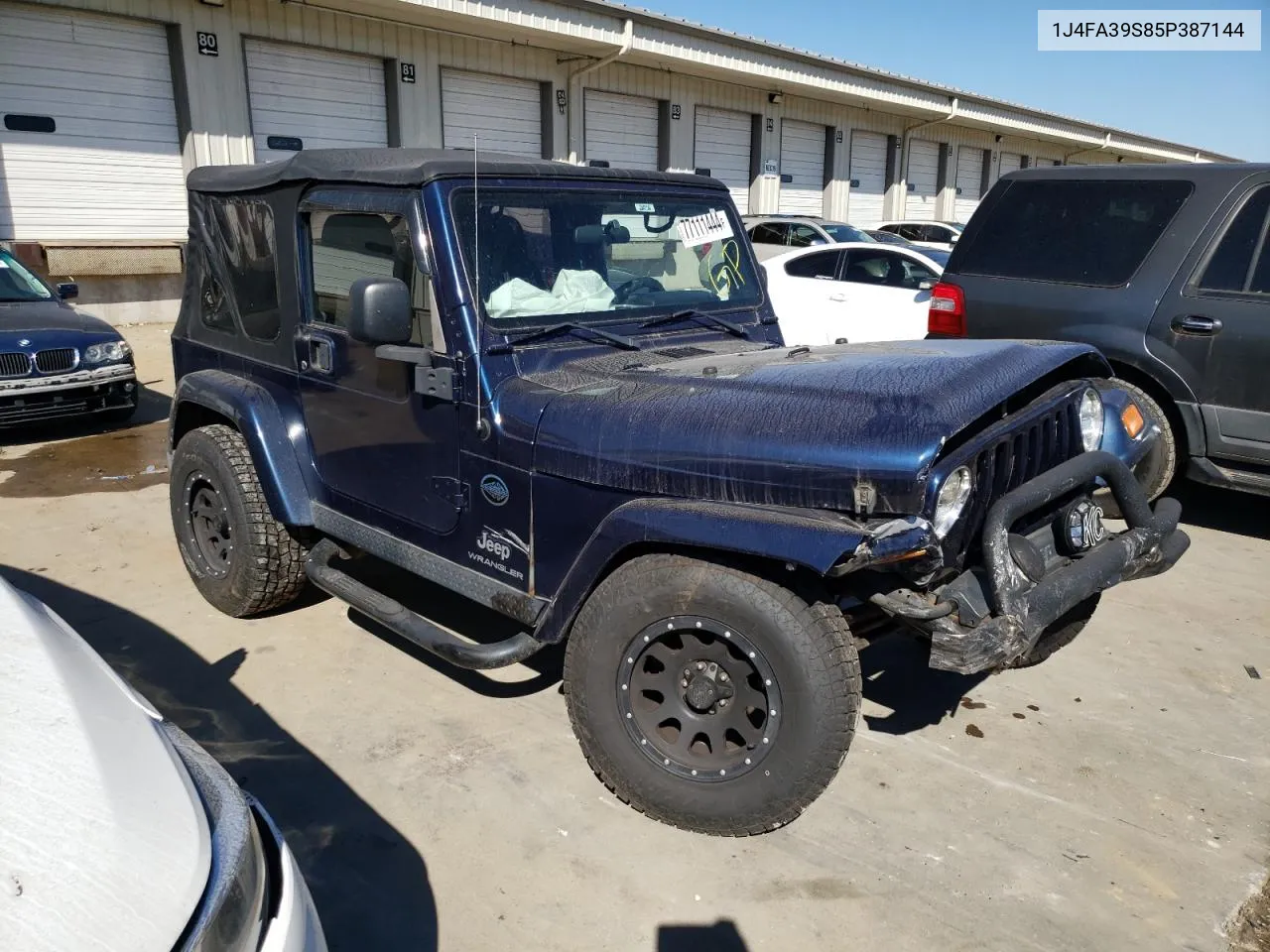 2005 Jeep Wrangler X VIN: 1J4FA39S85P387144 Lot: 77111444