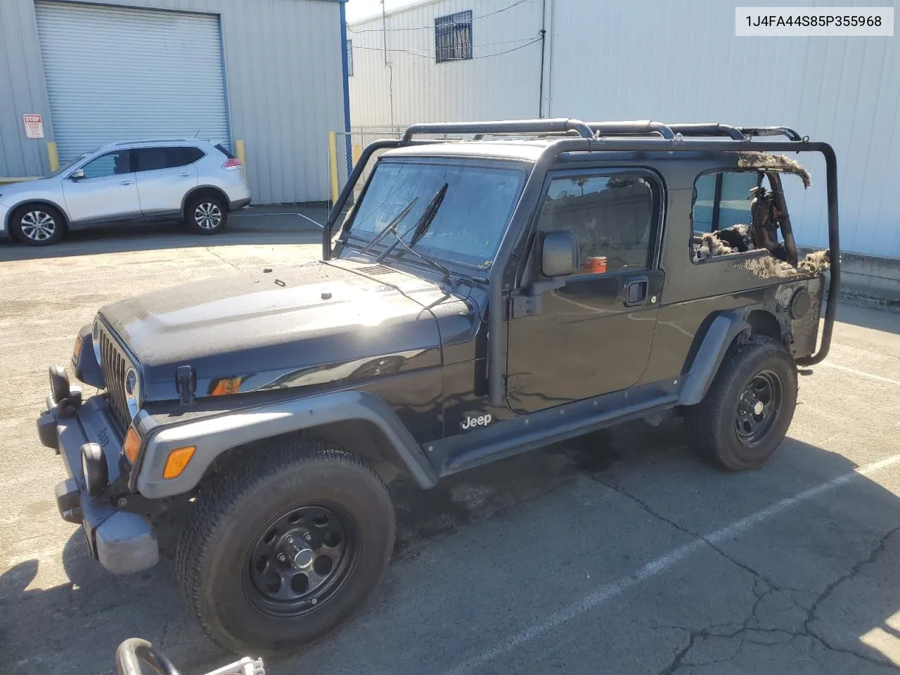 2005 Jeep Wrangler / Tj Unlimited VIN: 1J4FA44S85P355968 Lot: 77195754