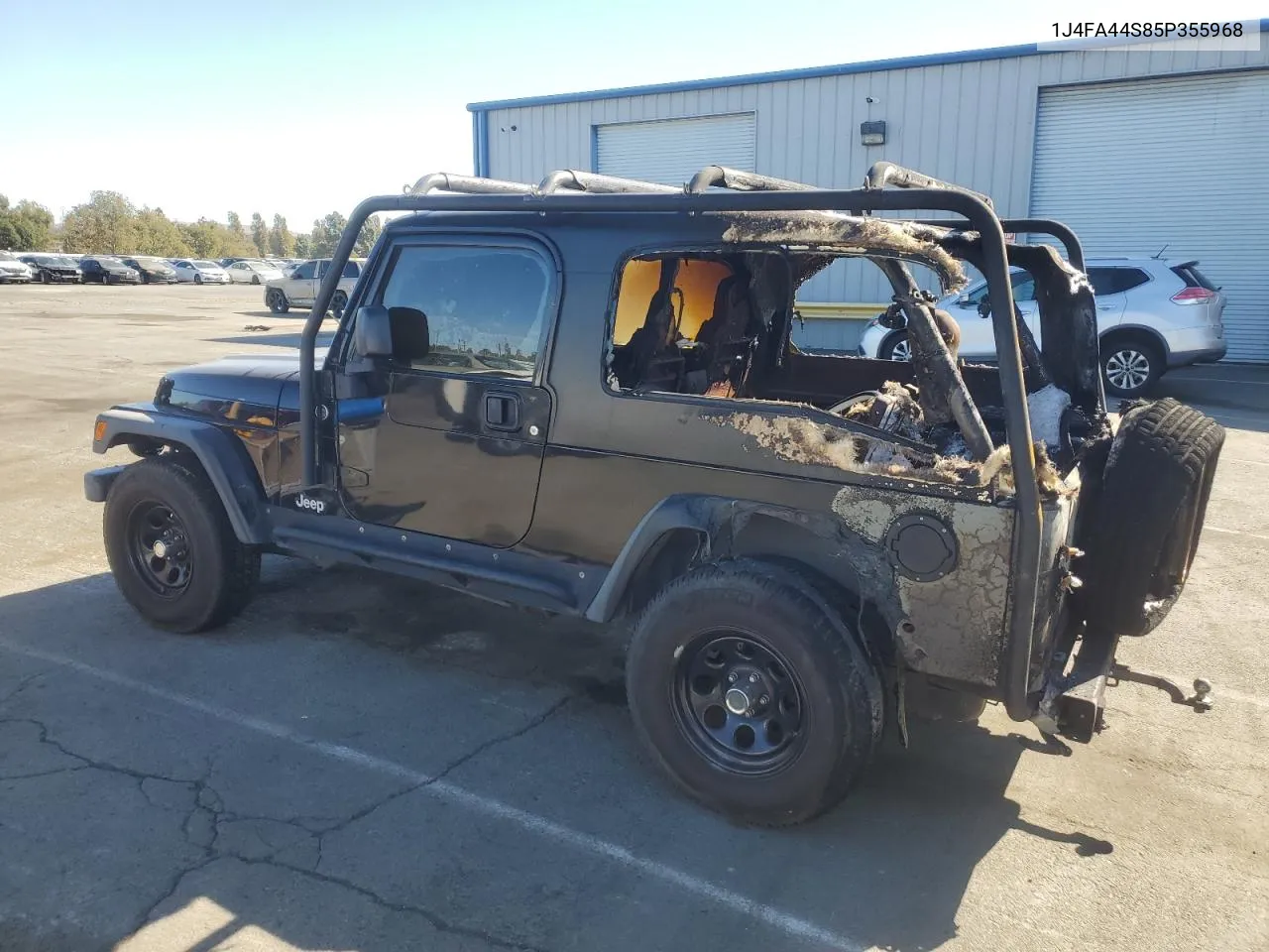 2005 Jeep Wrangler / Tj Unlimited VIN: 1J4FA44S85P355968 Lot: 77195754