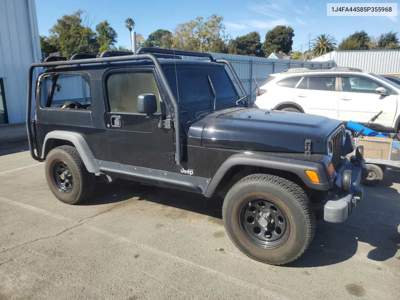 2005 Jeep Wrangler / Tj Unlimited VIN: 1J4FA44S85P355968 Lot: 77195754