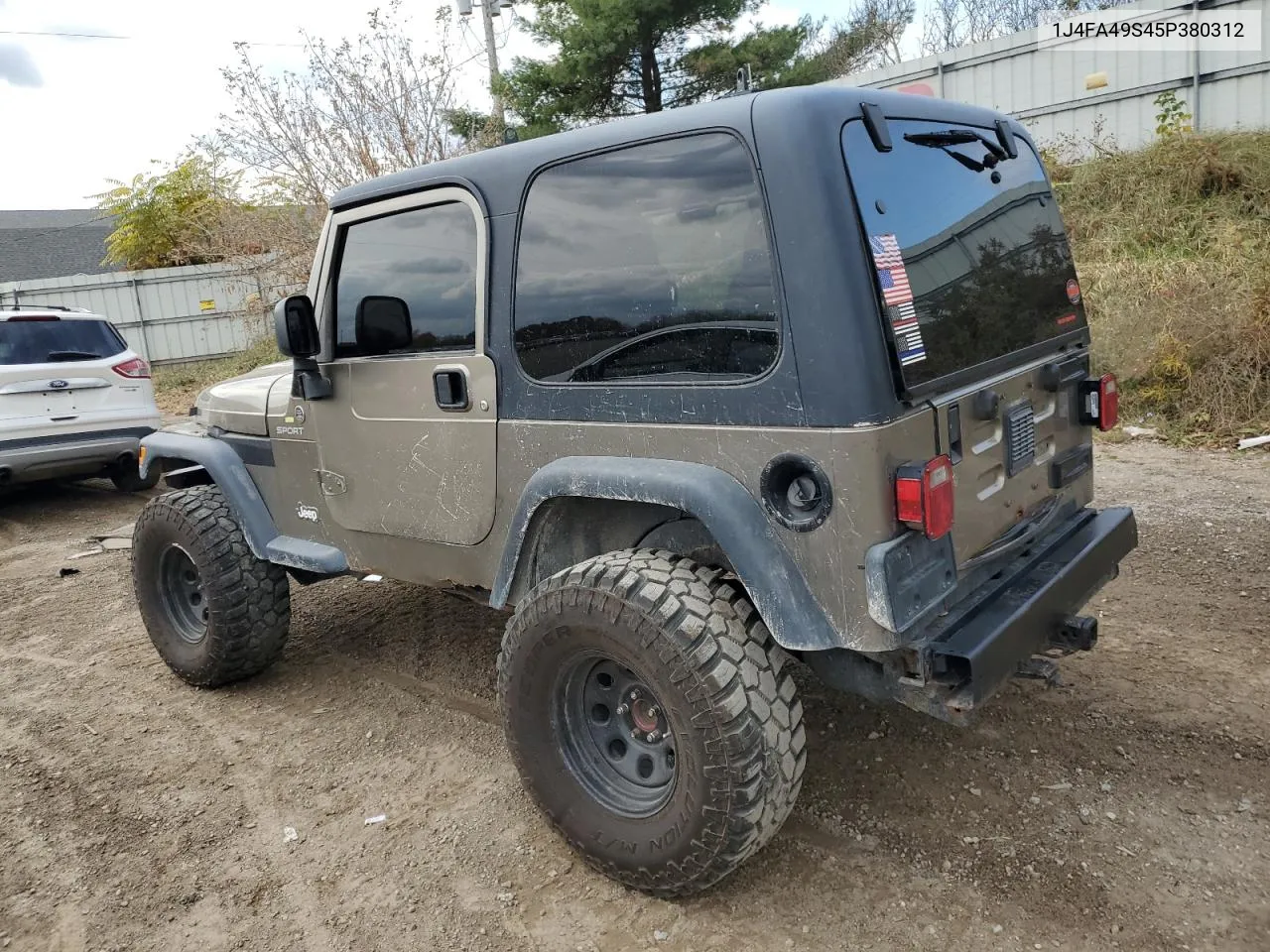 2005 Jeep Wrangler / Tj Sport VIN: 1J4FA49S45P380312 Lot: 77367474