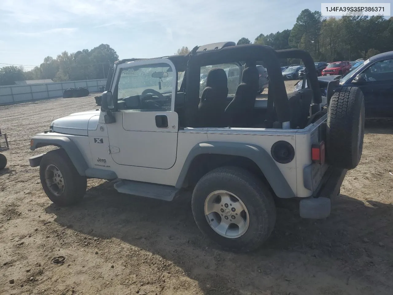 2005 Jeep Wrangler X VIN: 1J4FA39S35P386371 Lot: 78986594