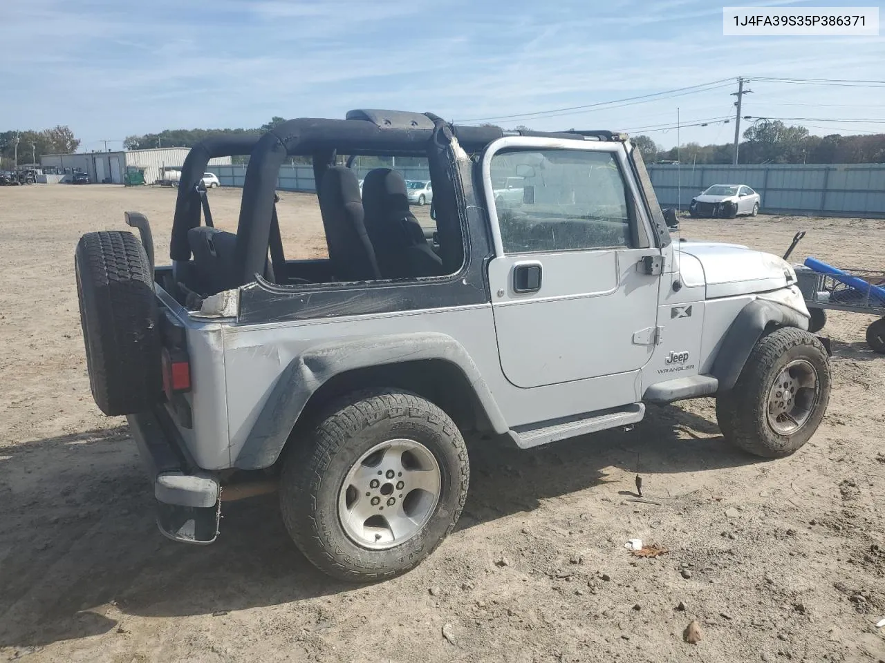 2005 Jeep Wrangler X VIN: 1J4FA39S35P386371 Lot: 78986594