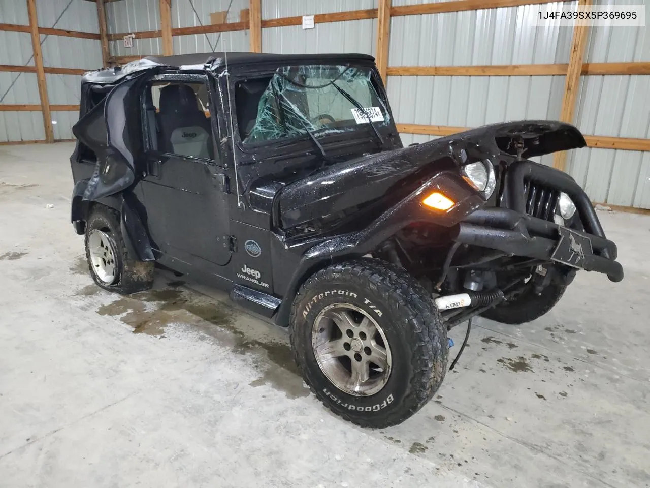 2005 Jeep Wrangler X VIN: 1J4FA39SX5P369695 Lot: 79696874