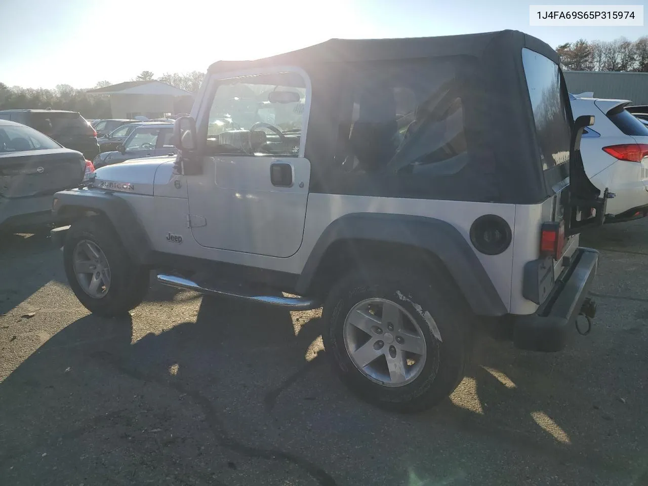 2005 Jeep Wrangler / Tj Rubicon VIN: 1J4FA69S65P315974 Lot: 80366314