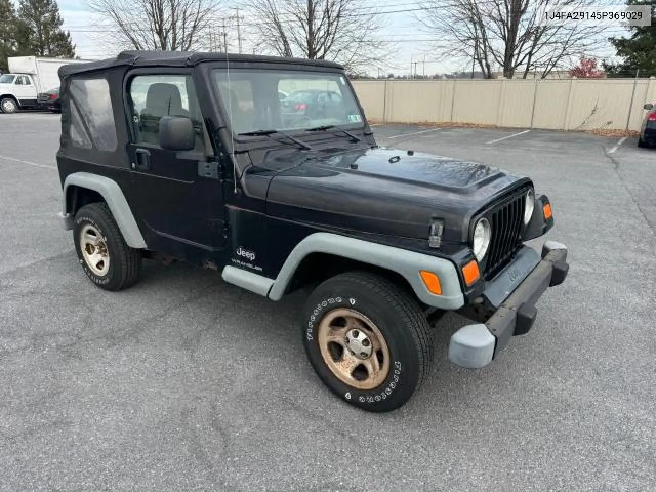 2005 Jeep Wrangler / Tj Se VIN: 1J4FA29145P369029 Lot: 81878874