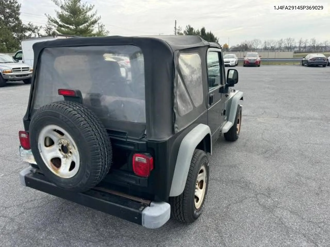 2005 Jeep Wrangler / Tj Se VIN: 1J4FA29145P369029 Lot: 81878874