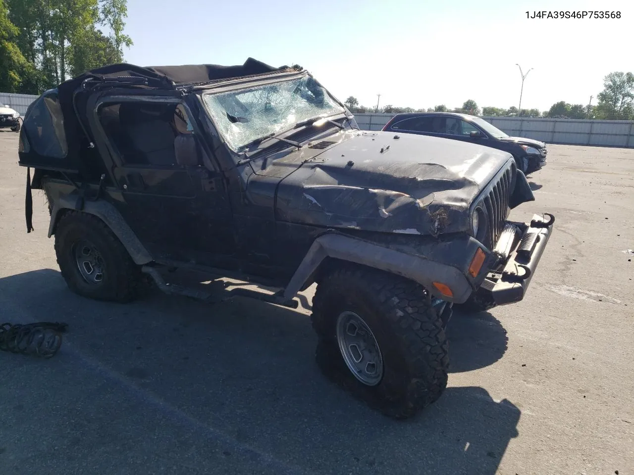 2006 Jeep Wrangler X VIN: 1J4FA39S46P753568 Lot: 52659564