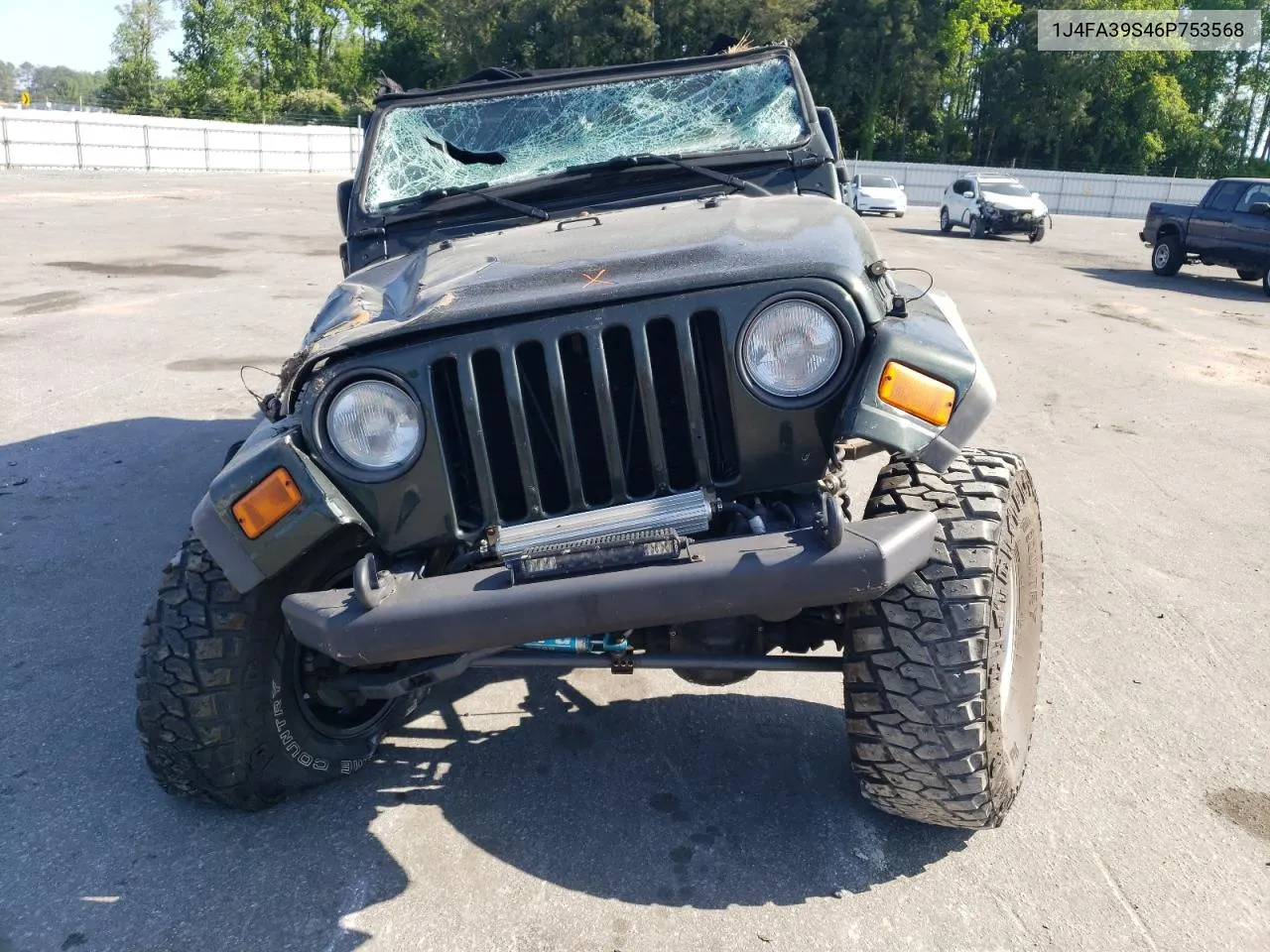 2006 Jeep Wrangler X VIN: 1J4FA39S46P753568 Lot: 52659564