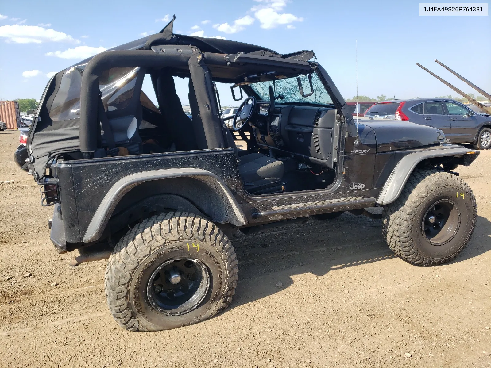 1J4FA49S26P764381 2006 Jeep Wrangler / Tj Sport