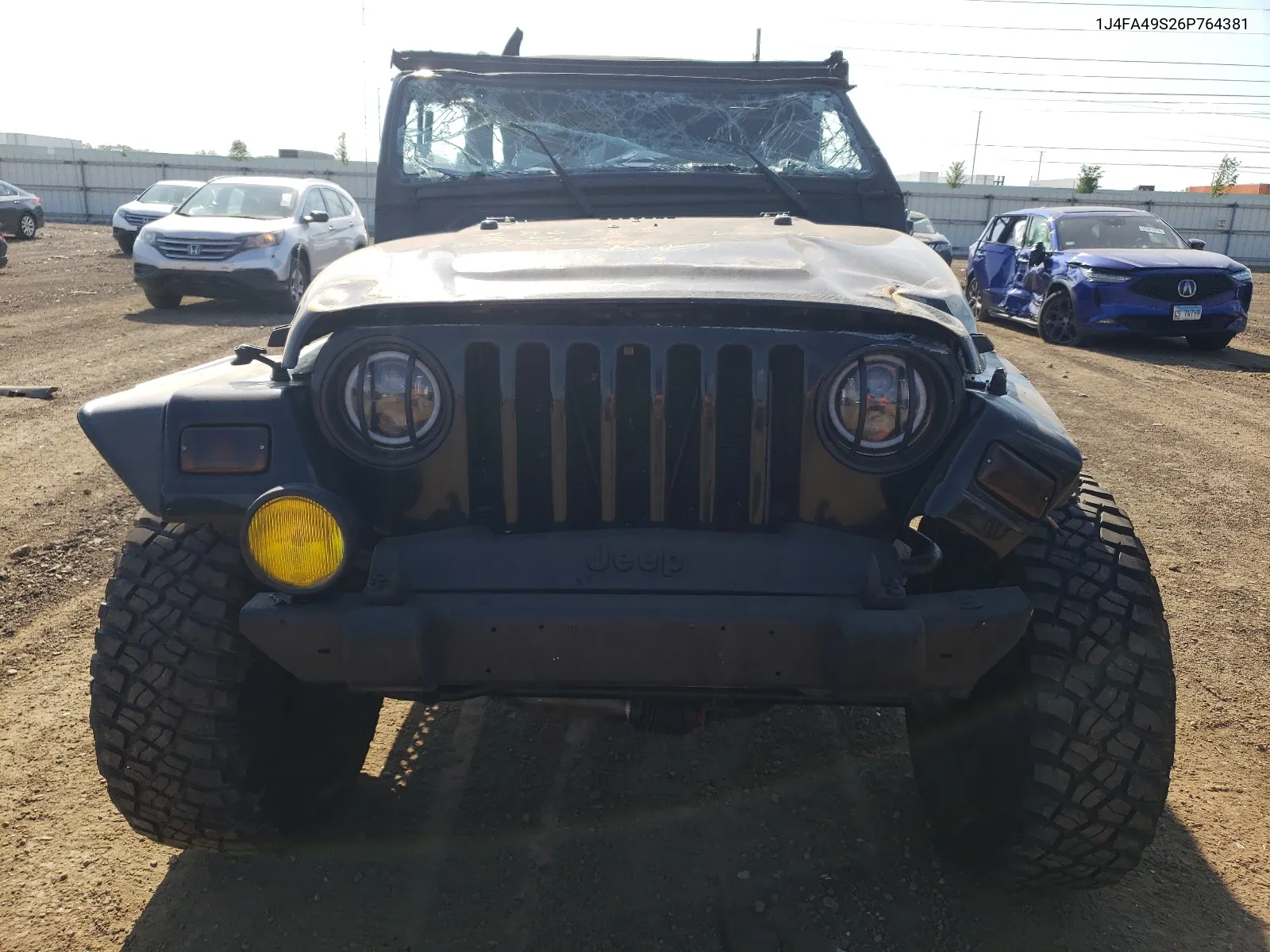 2006 Jeep Wrangler / Tj Sport VIN: 1J4FA49S26P764381 Lot: 55502824