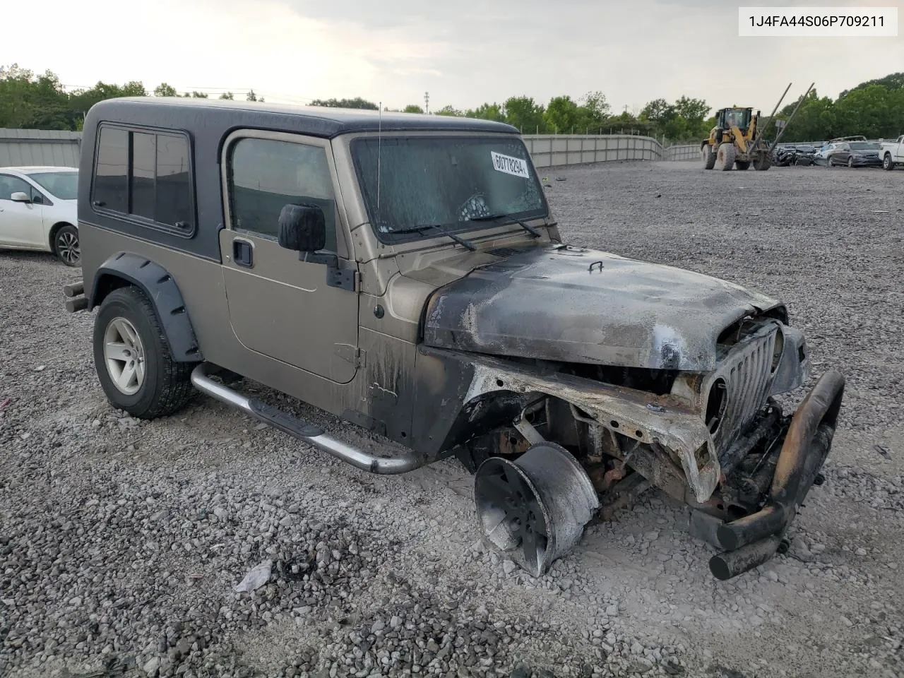 2006 Jeep Wrangler / Tj Unlimited VIN: 1J4FA44S06P709211 Lot: 60778294