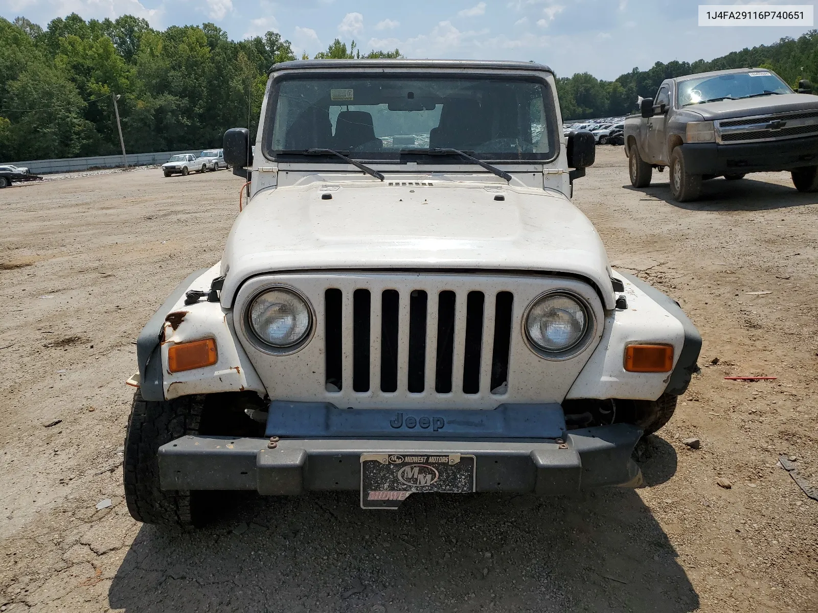 1J4FA29116P740651 2006 Jeep Wrangler / Tj Se