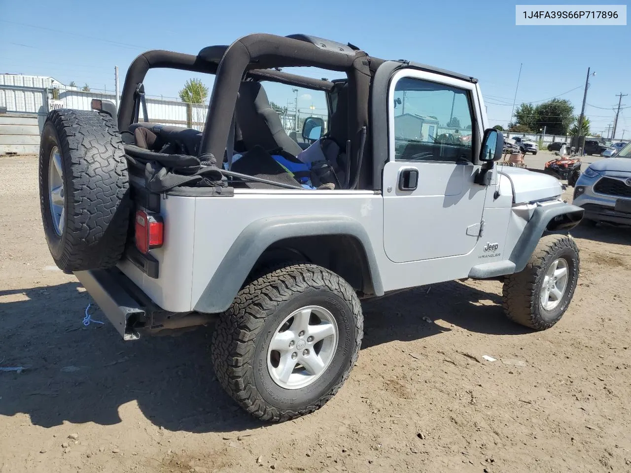 1J4FA39S66P717896 2006 Jeep Wrangler X