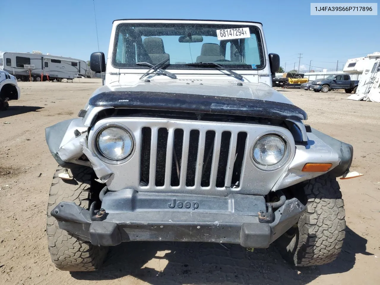 2006 Jeep Wrangler X VIN: 1J4FA39S66P717896 Lot: 68147294