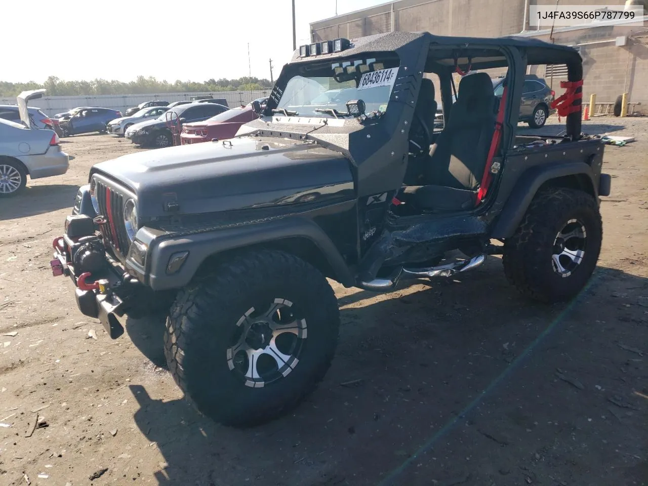 2006 Jeep Wrangler X VIN: 1J4FA39S66P787799 Lot: 68436114