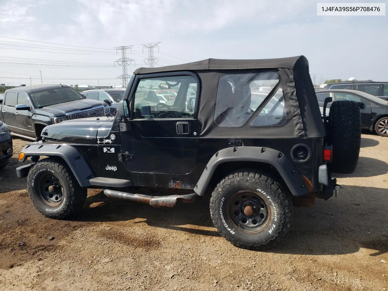 2006 Jeep Wrangler X VIN: 1J4FA39S56P708476 Lot: 68574914