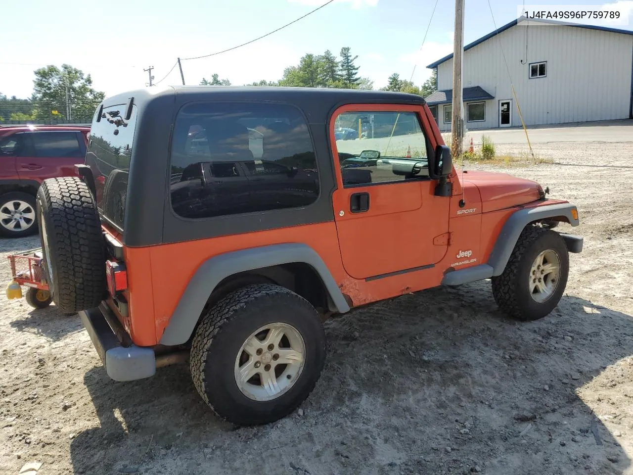 2006 Jeep Wrangler / Tj Sport VIN: 1J4FA49S96P759789 Lot: 69044724