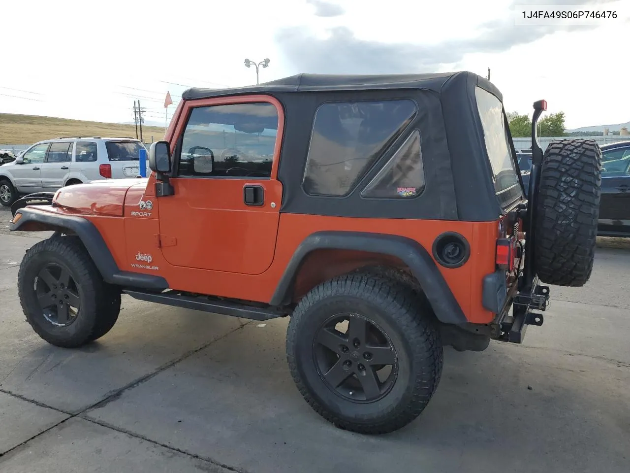 2006 Jeep Wrangler / Tj Sport VIN: 1J4FA49S06P746476 Lot: 69707724