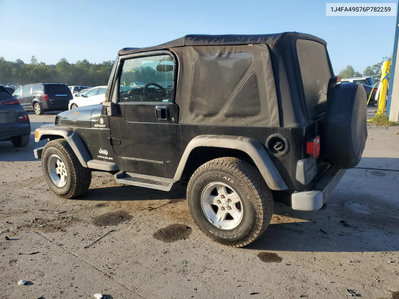 2006 Jeep Wrangler / Tj Sport VIN: 1J4FA49S76P782259 Lot: 70041704