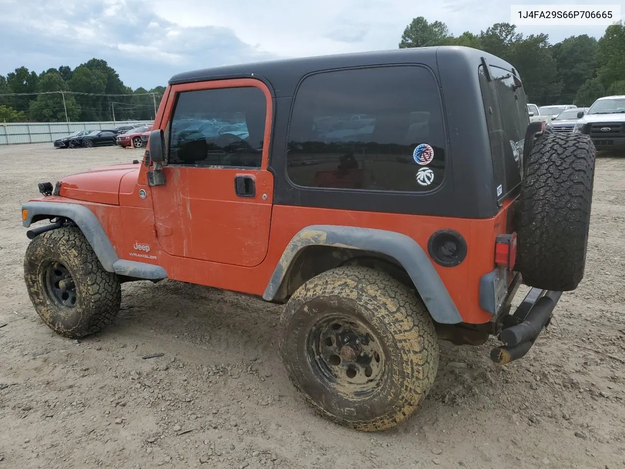 2006 Jeep Wrangler / Tj Se VIN: 1J4FA29S66P706665 Lot: 70776714