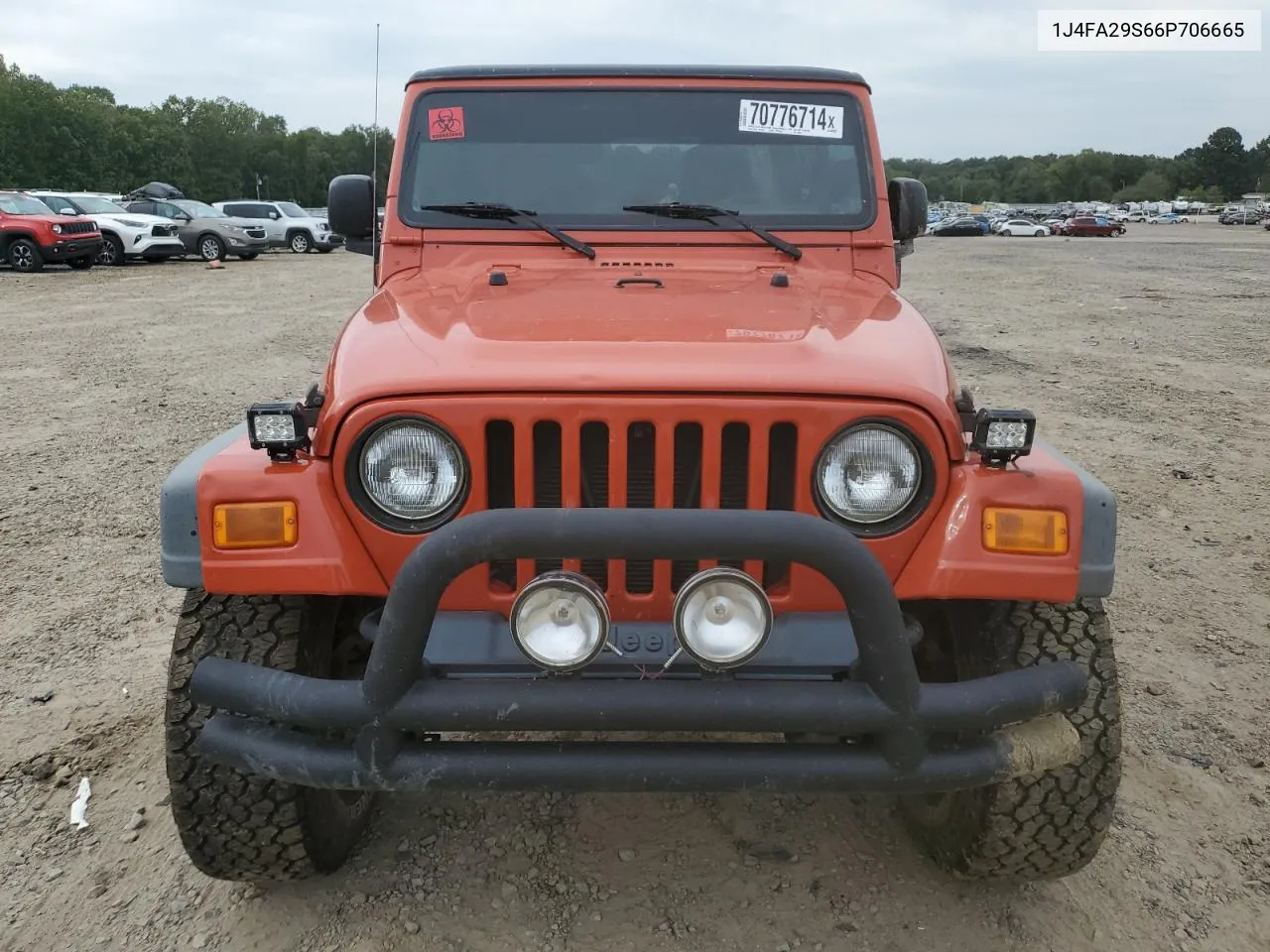 2006 Jeep Wrangler / Tj Se VIN: 1J4FA29S66P706665 Lot: 70776714