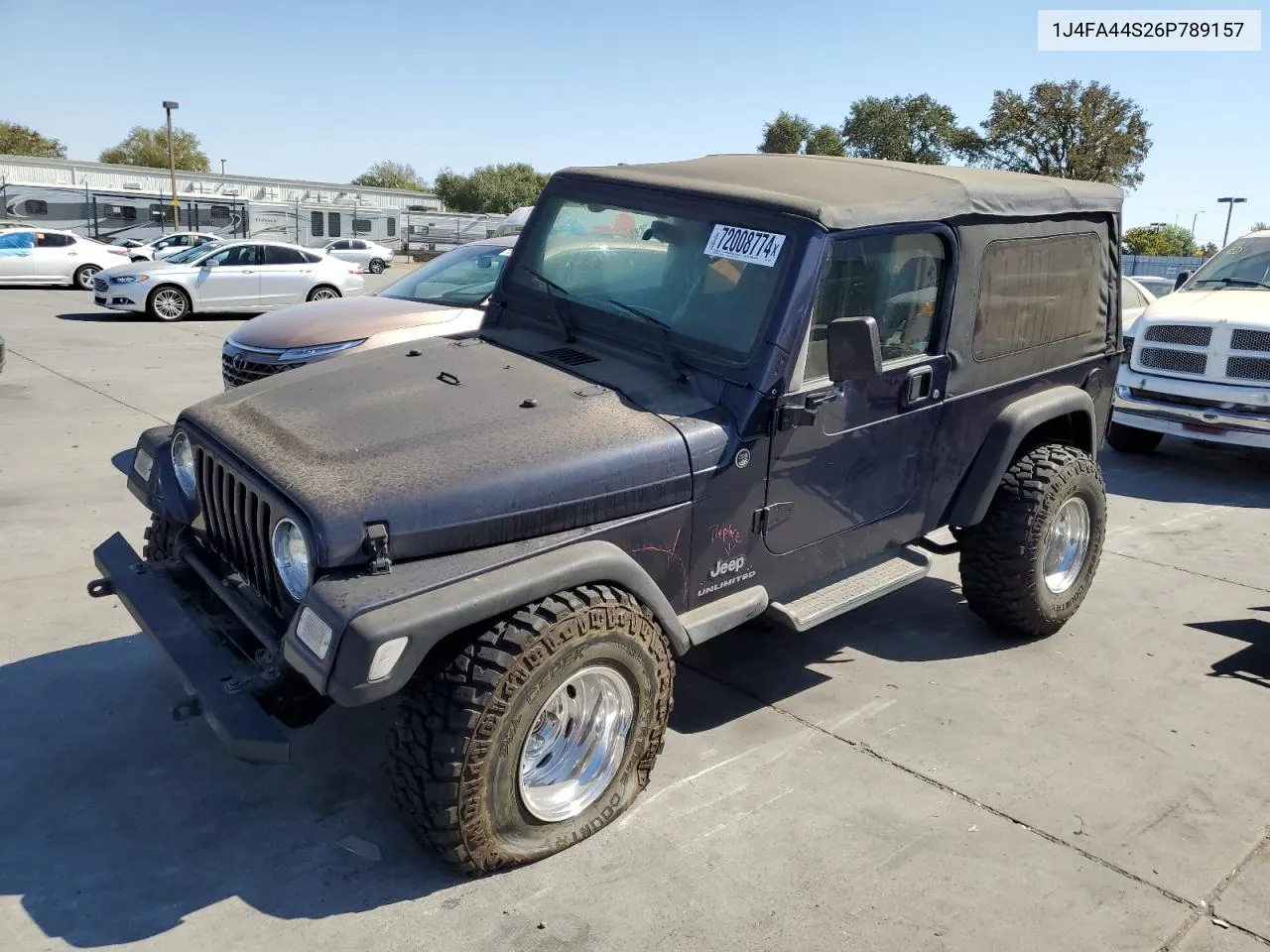 1J4FA44S26P789157 2006 Jeep Wrangler / Tj Unlimited