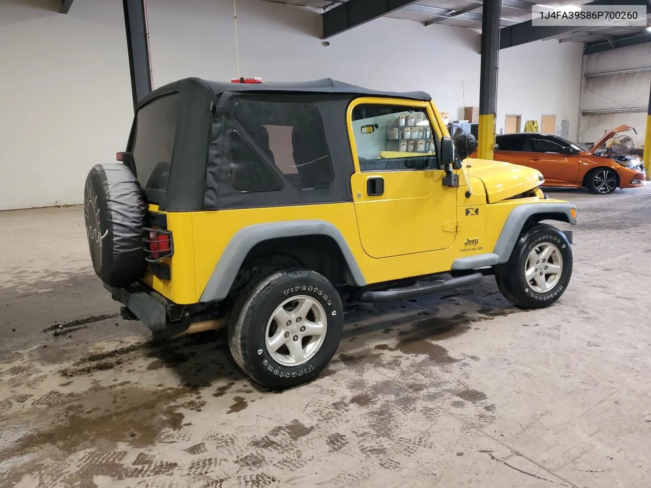 1J4FA39S86P700260 2006 Jeep Wrangler X