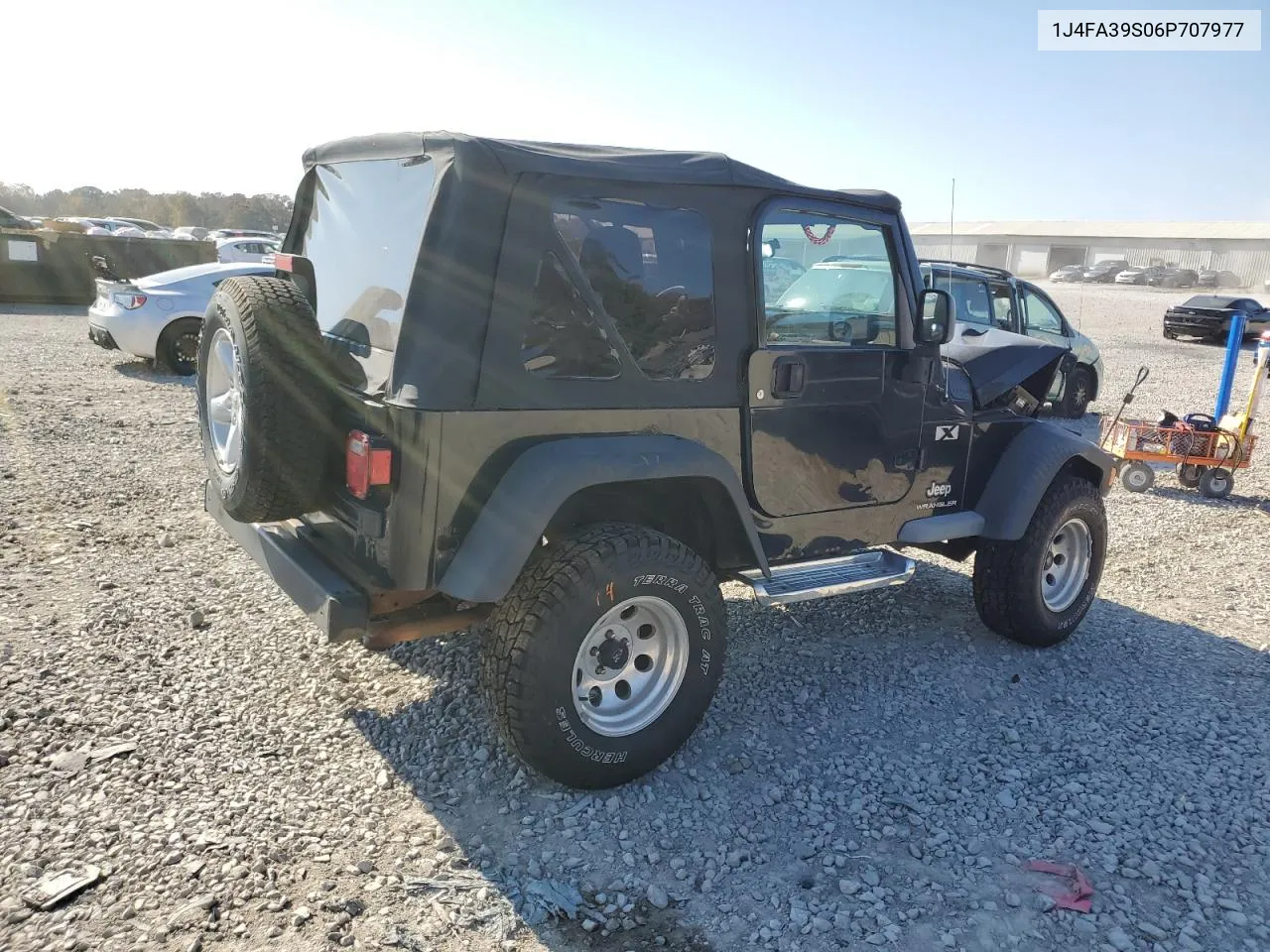 2006 Jeep Wrangler X VIN: 1J4FA39S06P707977 Lot: 78438464