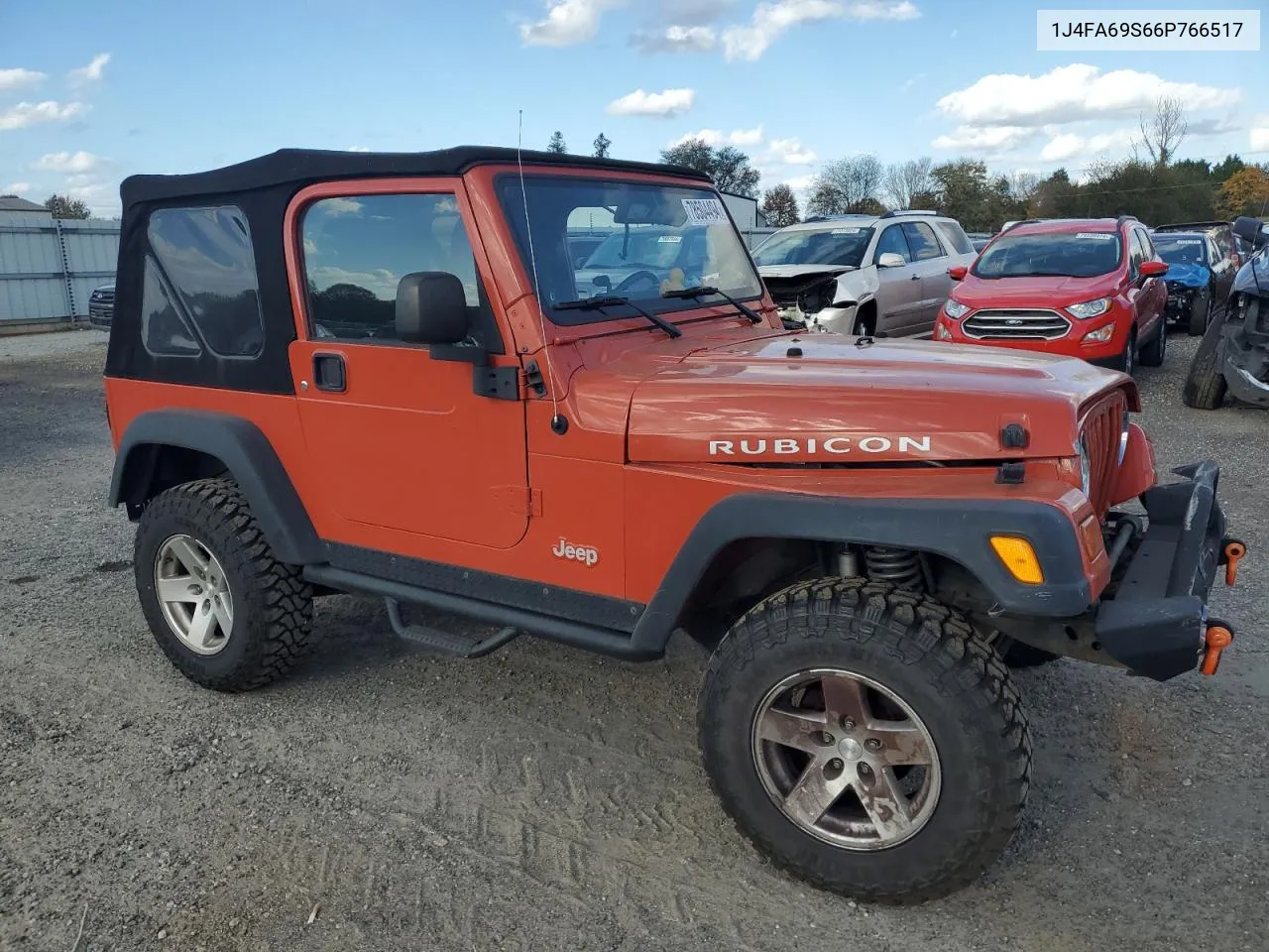 2006 Jeep Wrangler / Tj Rubicon VIN: 1J4FA69S66P766517 Lot: 78504494