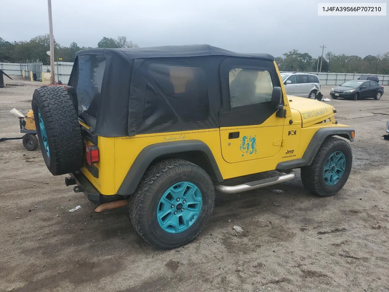 2006 Jeep Wrangler X VIN: 1J4FA39S66P707210 Lot: 79448924