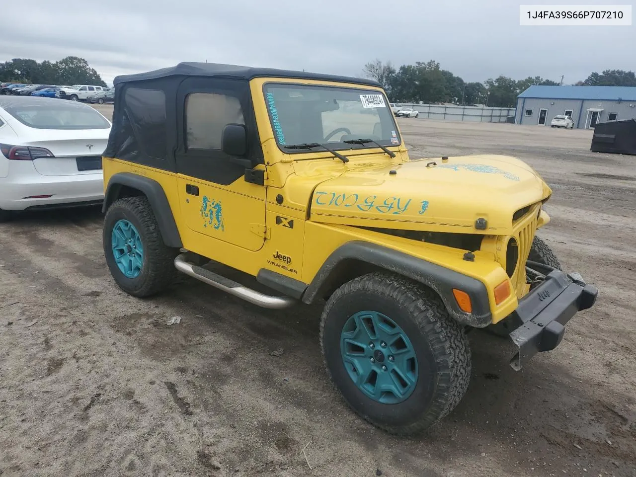 2006 Jeep Wrangler X VIN: 1J4FA39S66P707210 Lot: 79448924