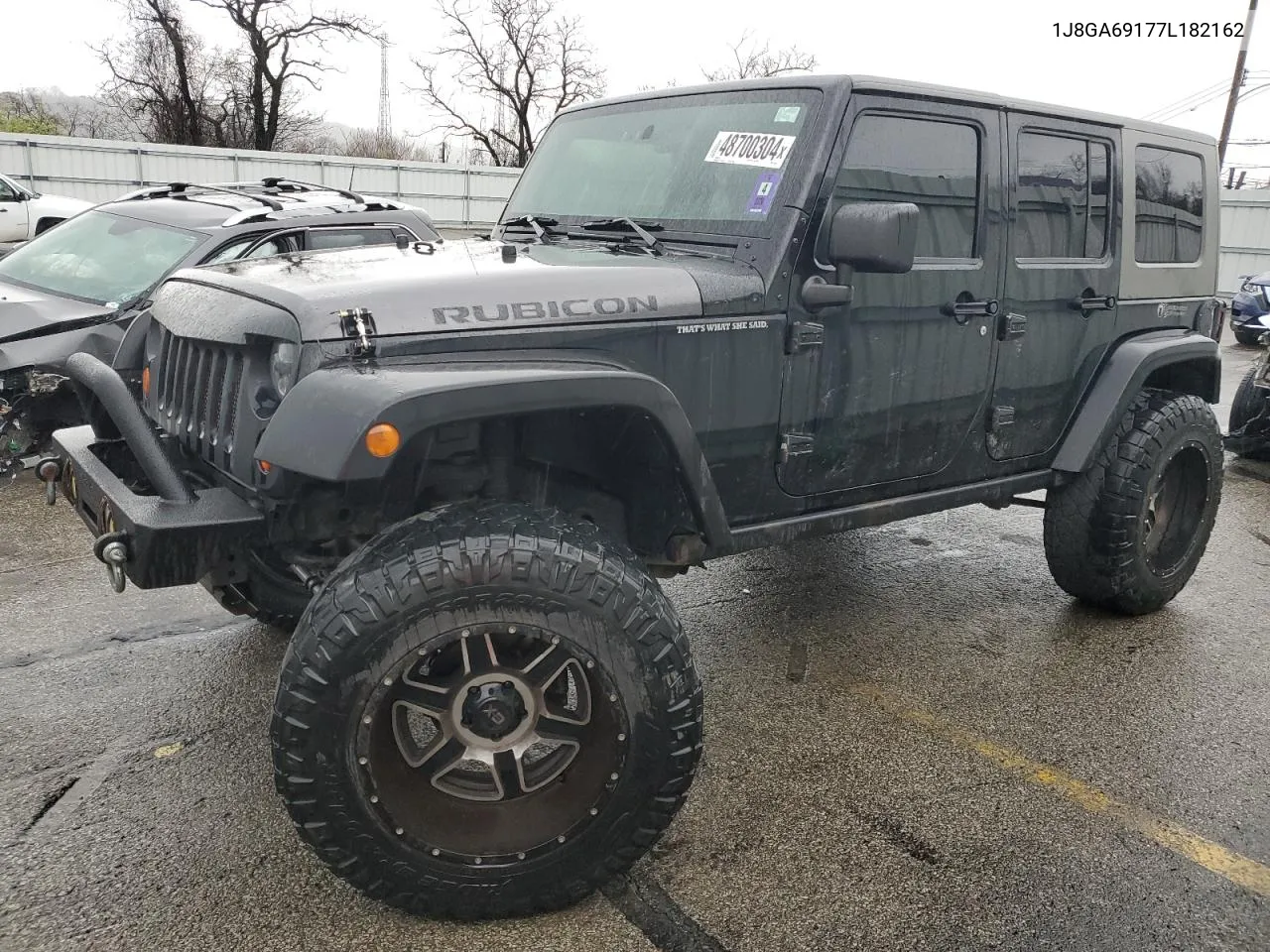 2007 Jeep Wrangler Rubicon VIN: 1J8GA69177L182162 Lot: 48700304