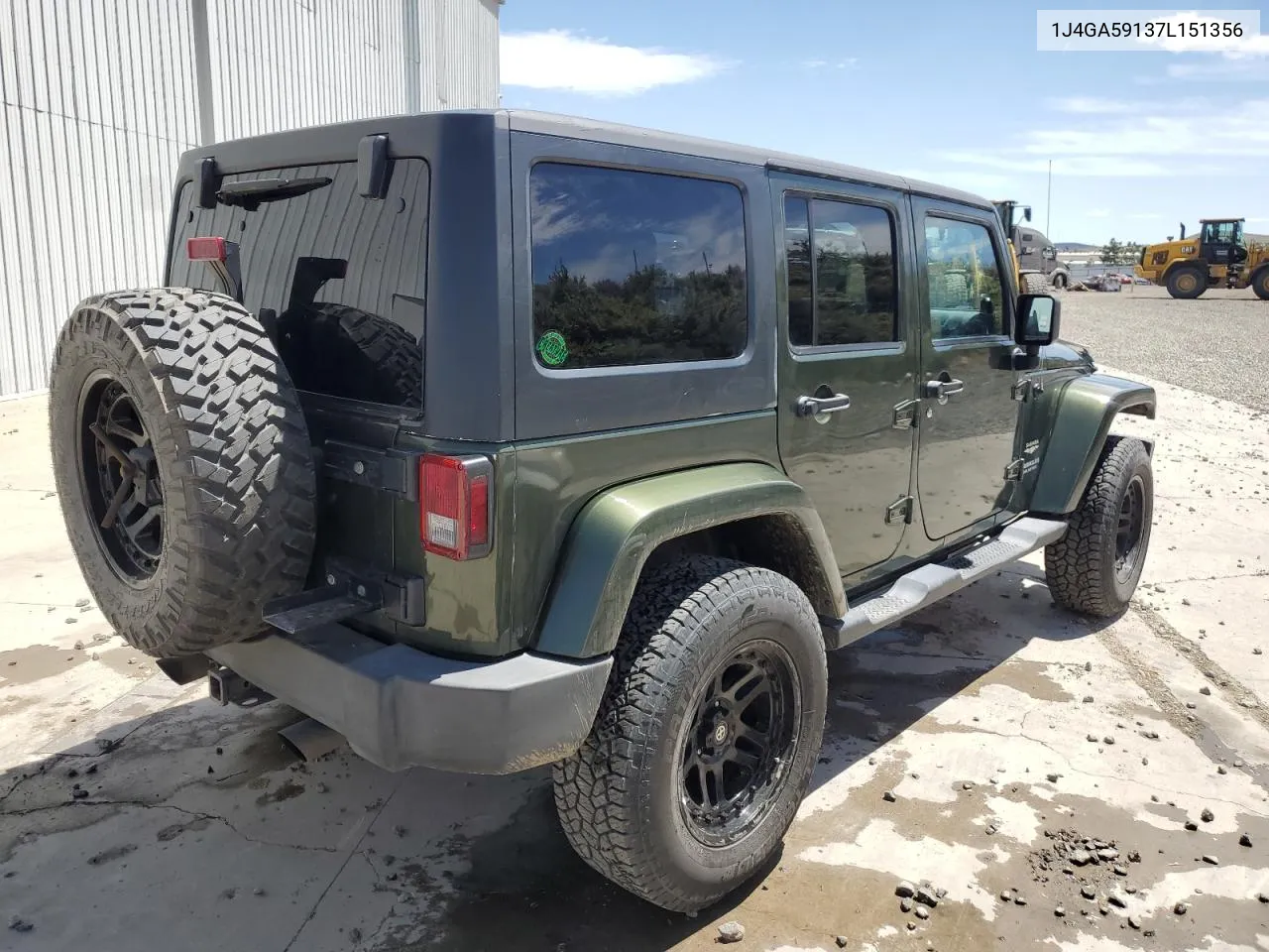 2007 Jeep Wrangler Sahara VIN: 1J4GA59137L151356 Lot: 52852954