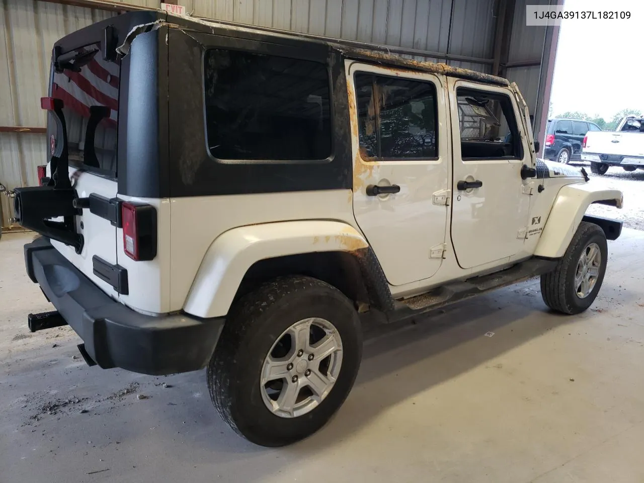 1J4GA39137L182109 2007 Jeep Wrangler X