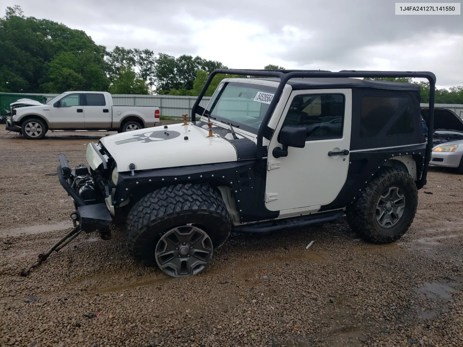 2007 Jeep Wrangler X VIN: 1J4FA24127L141550 Lot: 54528564