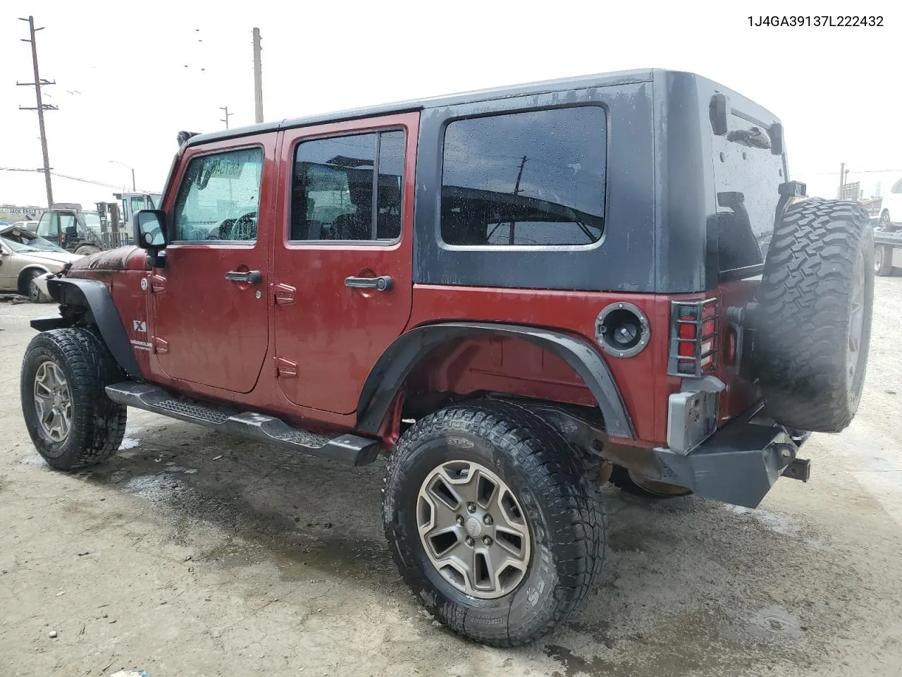 2007 Jeep Wrangler X VIN: 1J4GA39137L222432 Lot: 56754654