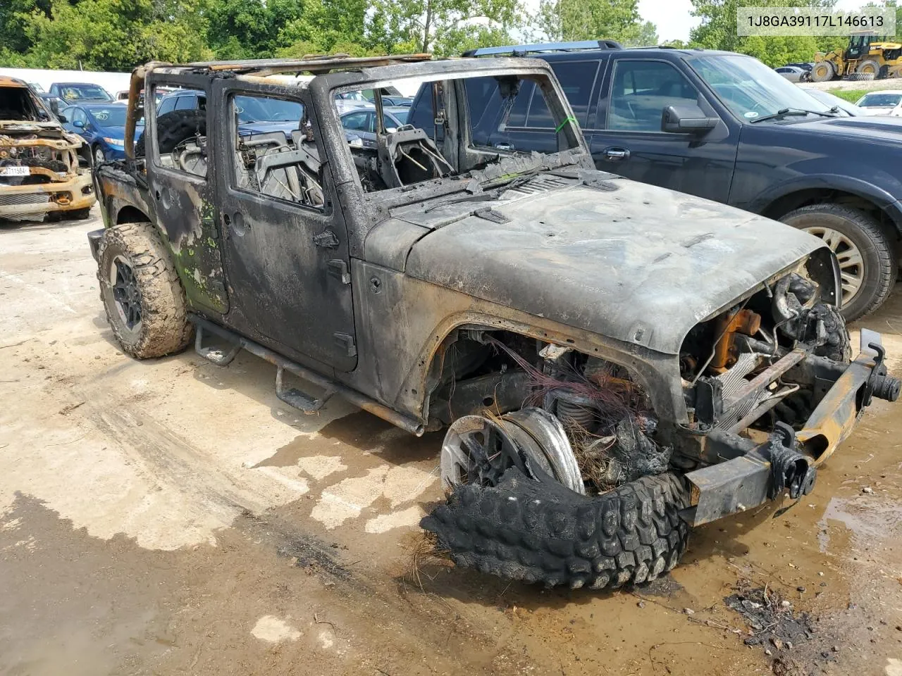 2007 Jeep Wrangler X VIN: 1J8GA39117L146613 Lot: 62728384