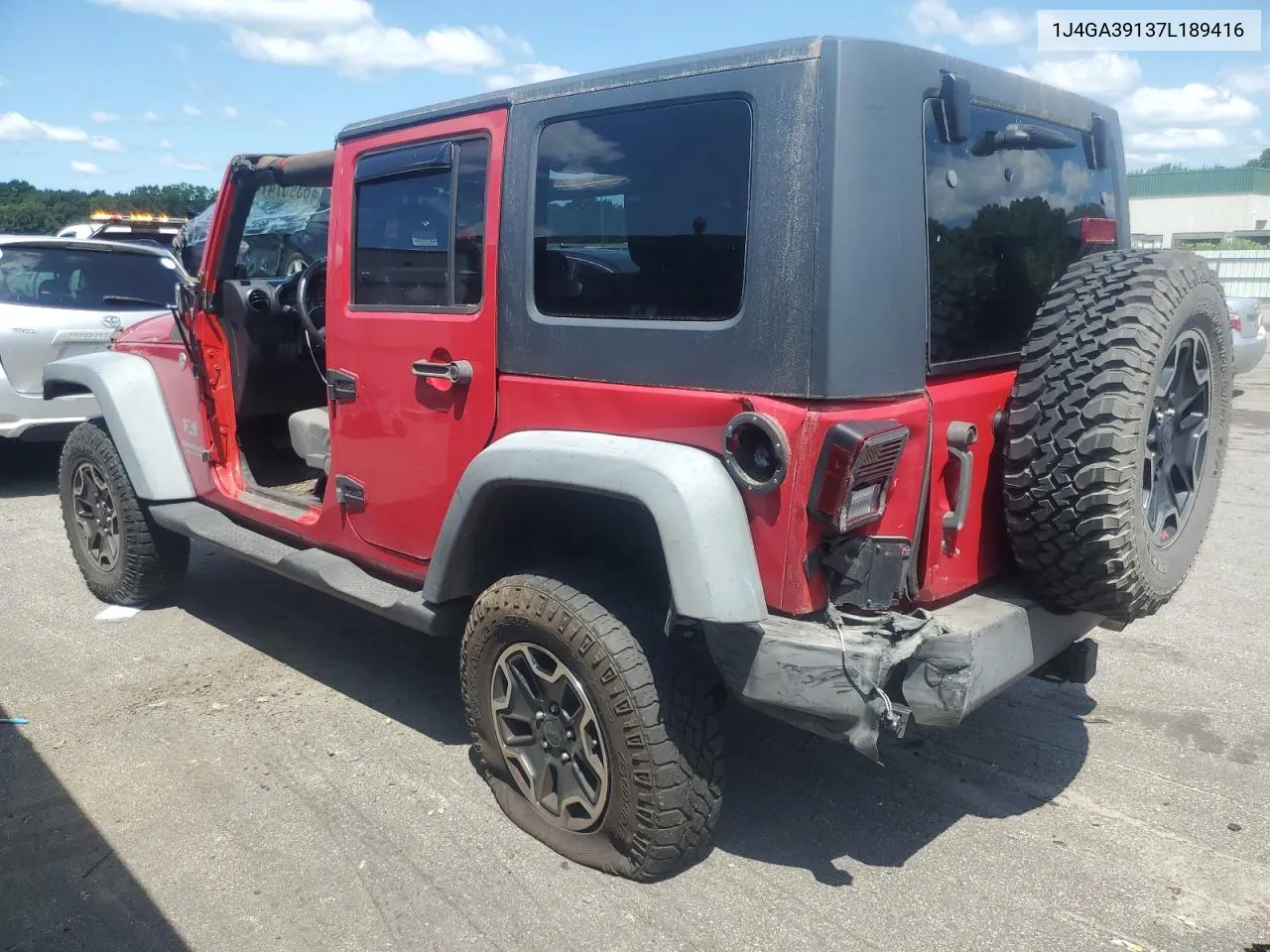 2007 Jeep Wrangler X VIN: 1J4GA39137L189416 Lot: 63907474