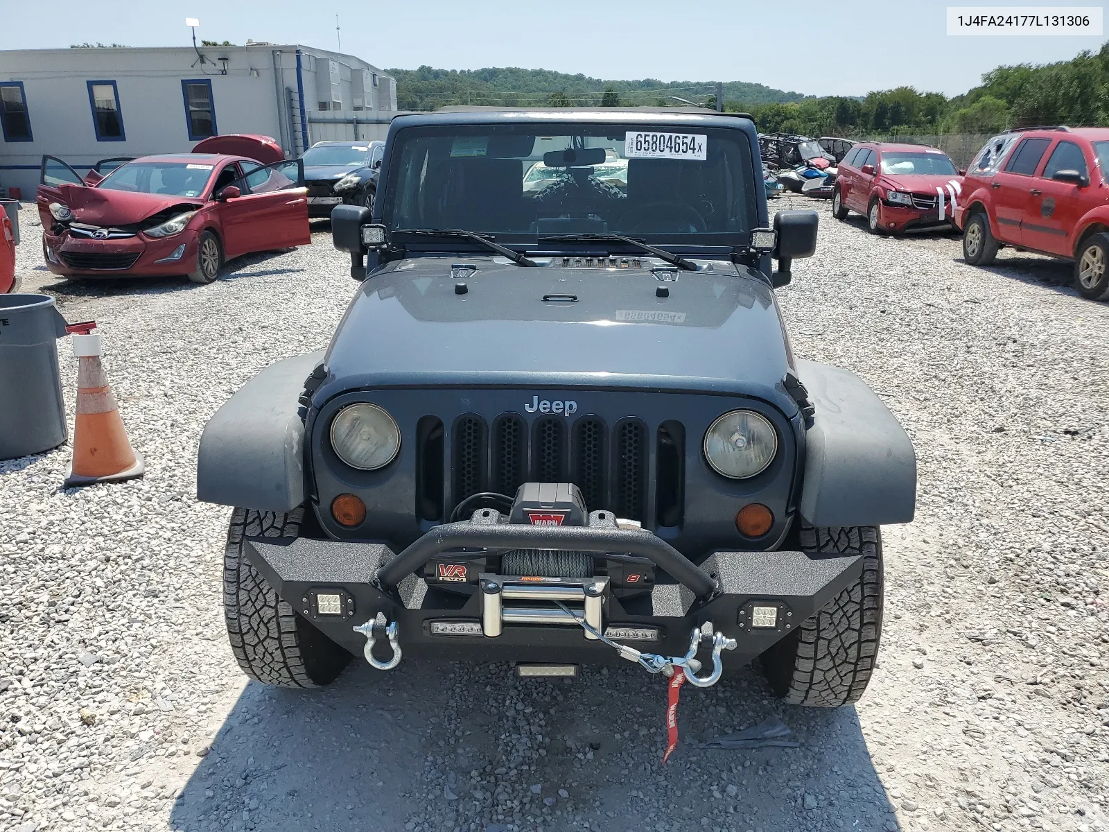 2007 Jeep Wrangler X VIN: 1J4FA24177L131306 Lot: 65804654