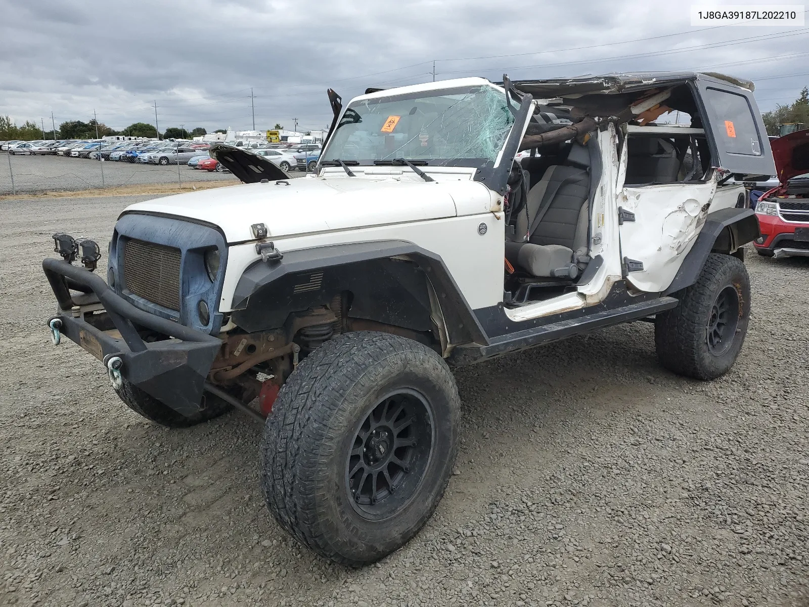 2007 Jeep Wrangler X VIN: 1J8GA39187L202210 Lot: 68022604