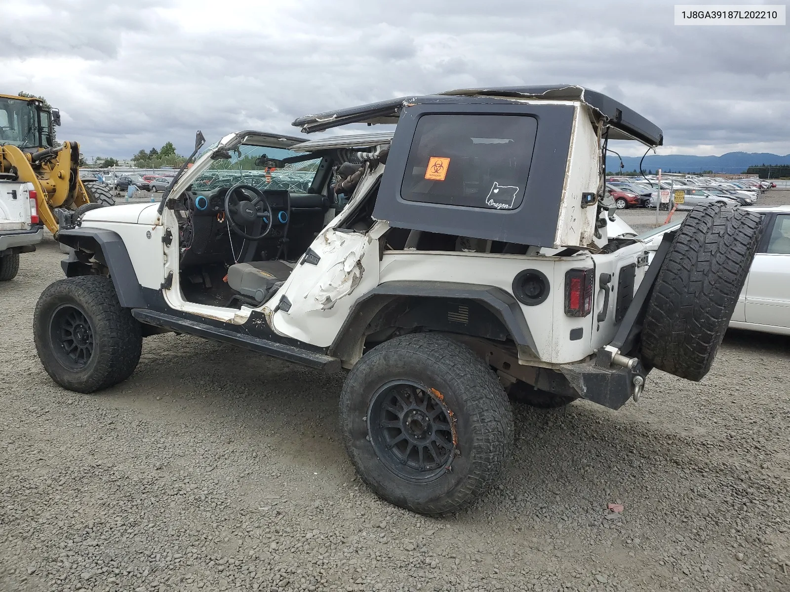 2007 Jeep Wrangler X VIN: 1J8GA39187L202210 Lot: 68022604