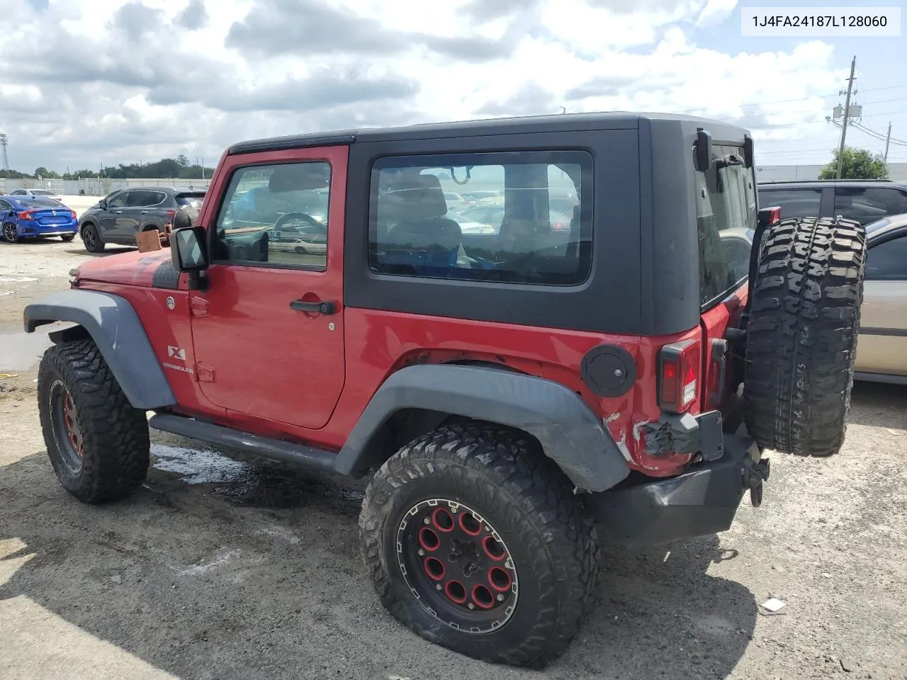 2007 Jeep Wrangler X VIN: 1J4FA24187L128060 Lot: 68185274