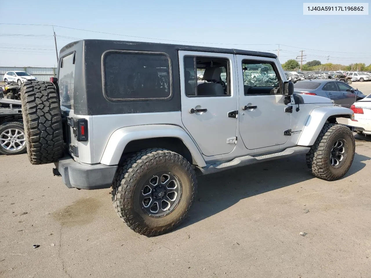 1J4GA59117L196862 2007 Jeep Wrangler Sahara