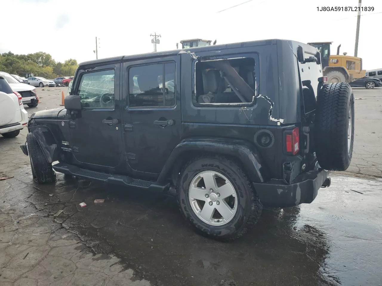 2007 Jeep Wrangler Sahara VIN: 1J8GA59187L211839 Lot: 69674184