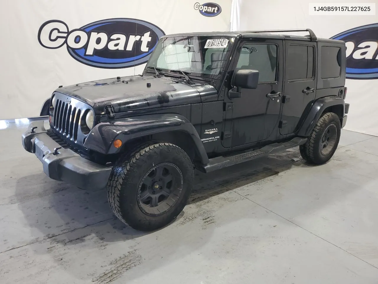 2007 Jeep Wrangler Sahara VIN: 1J4GB59157L227625 Lot: 70198524