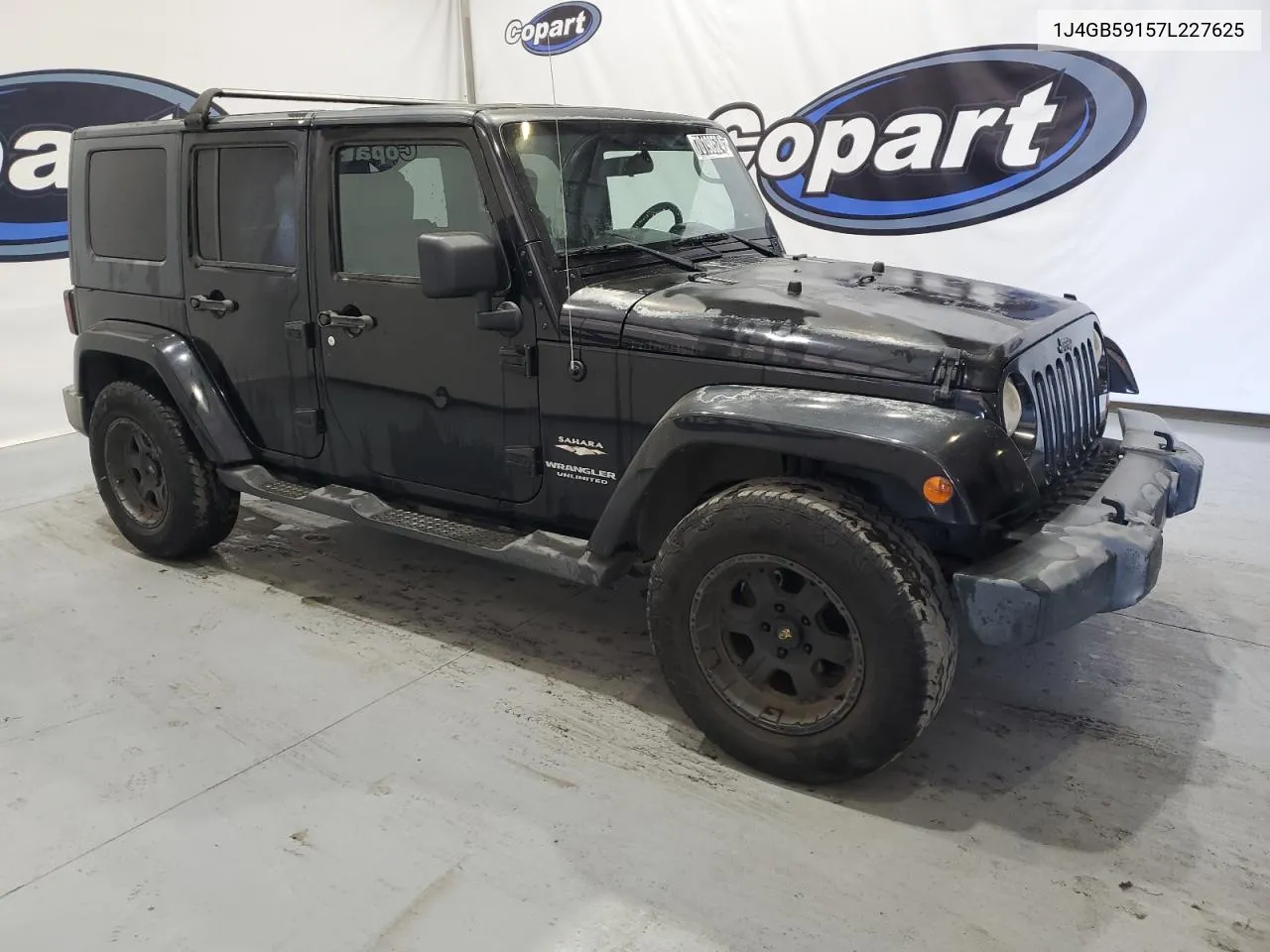 2007 Jeep Wrangler Sahara VIN: 1J4GB59157L227625 Lot: 70198524