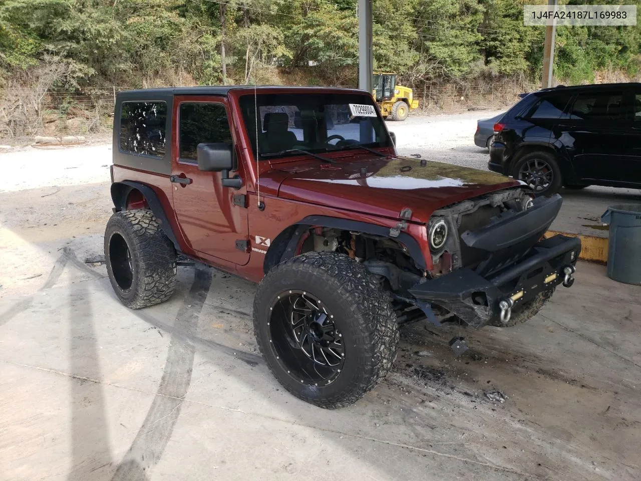 2007 Jeep Wrangler X VIN: 1J4FA24187L169983 Lot: 70299004